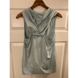 Reebok athletic top with hood